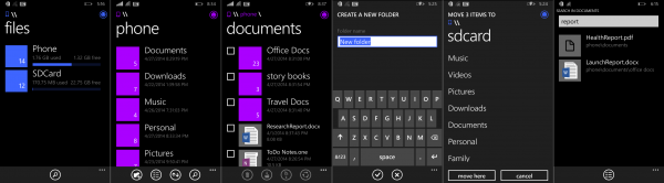 dateimanager-windows-phone-screens