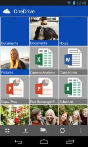 OneDrive on Android_Home