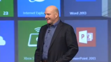 Steve Ballmer beim Windows 8-Launch Steve Ballmer beim Windows 8-Launch