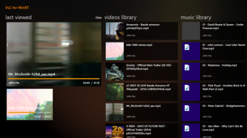 VLC-App-Main-Library
